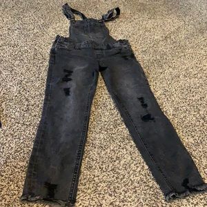 Black Justice overalls. Only worn a few times